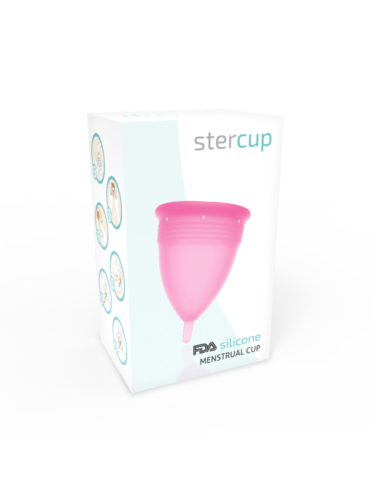 STERCUP COPPE MESTRUALI - MISURA S - ROSA - SILICONE FDA STERCUP COPPE MESTRUALI - MISURA S - ROSA - SILICONE FDA